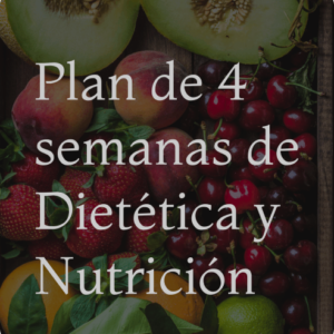 Plan 4 semanas